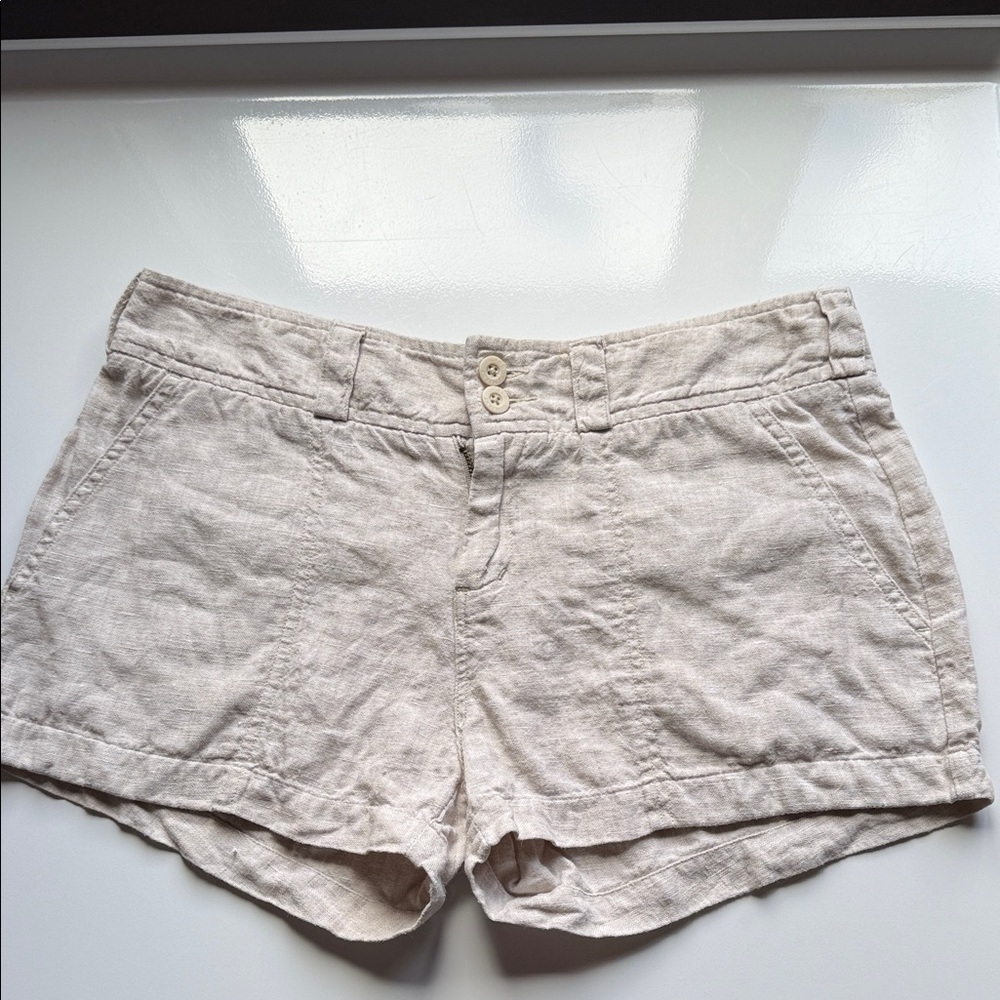 Island Company Beige Women's Shorts